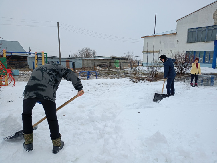 Трудовой десант.